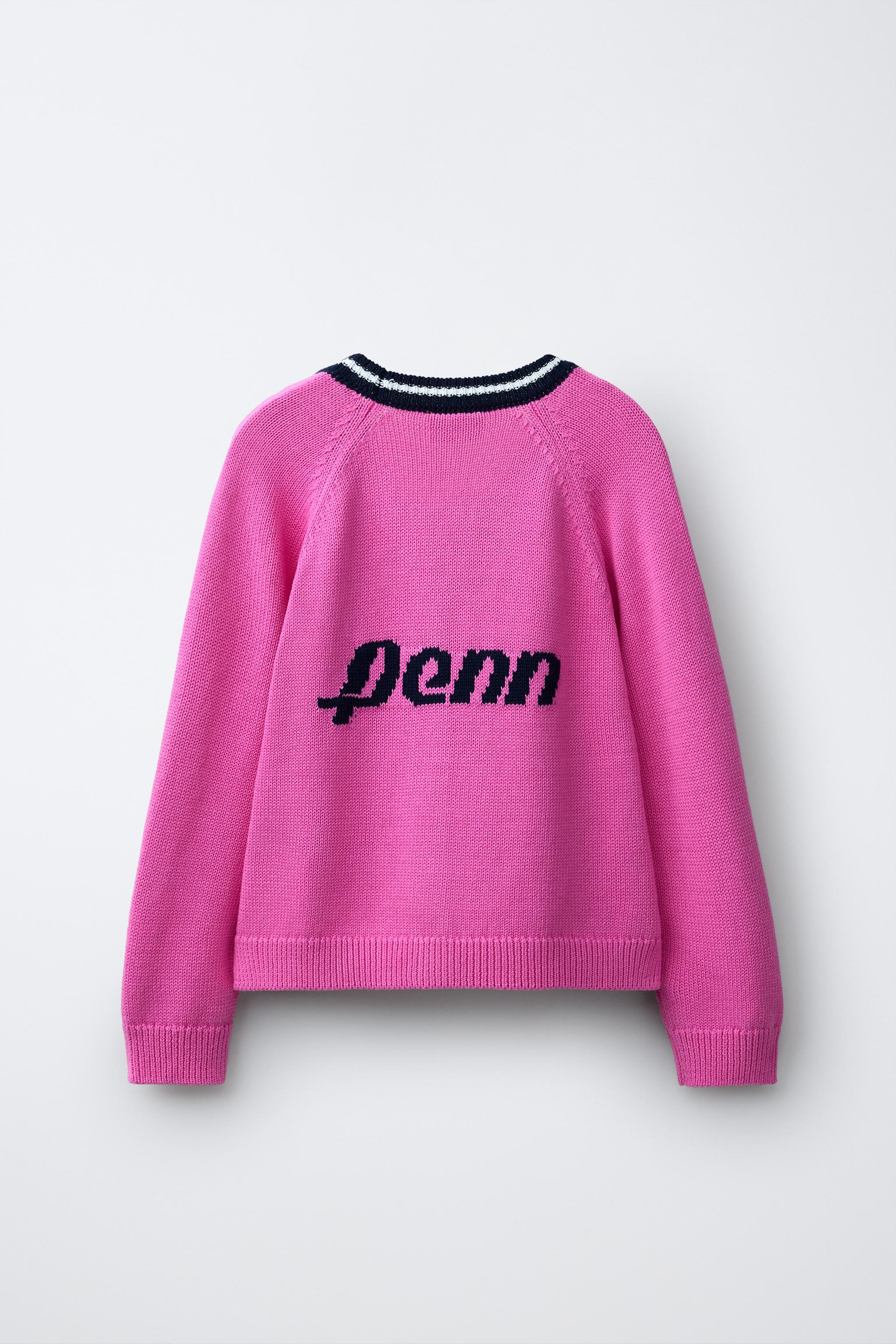 CONTRAST TRIM KNIT CARDIGAN PENN ©