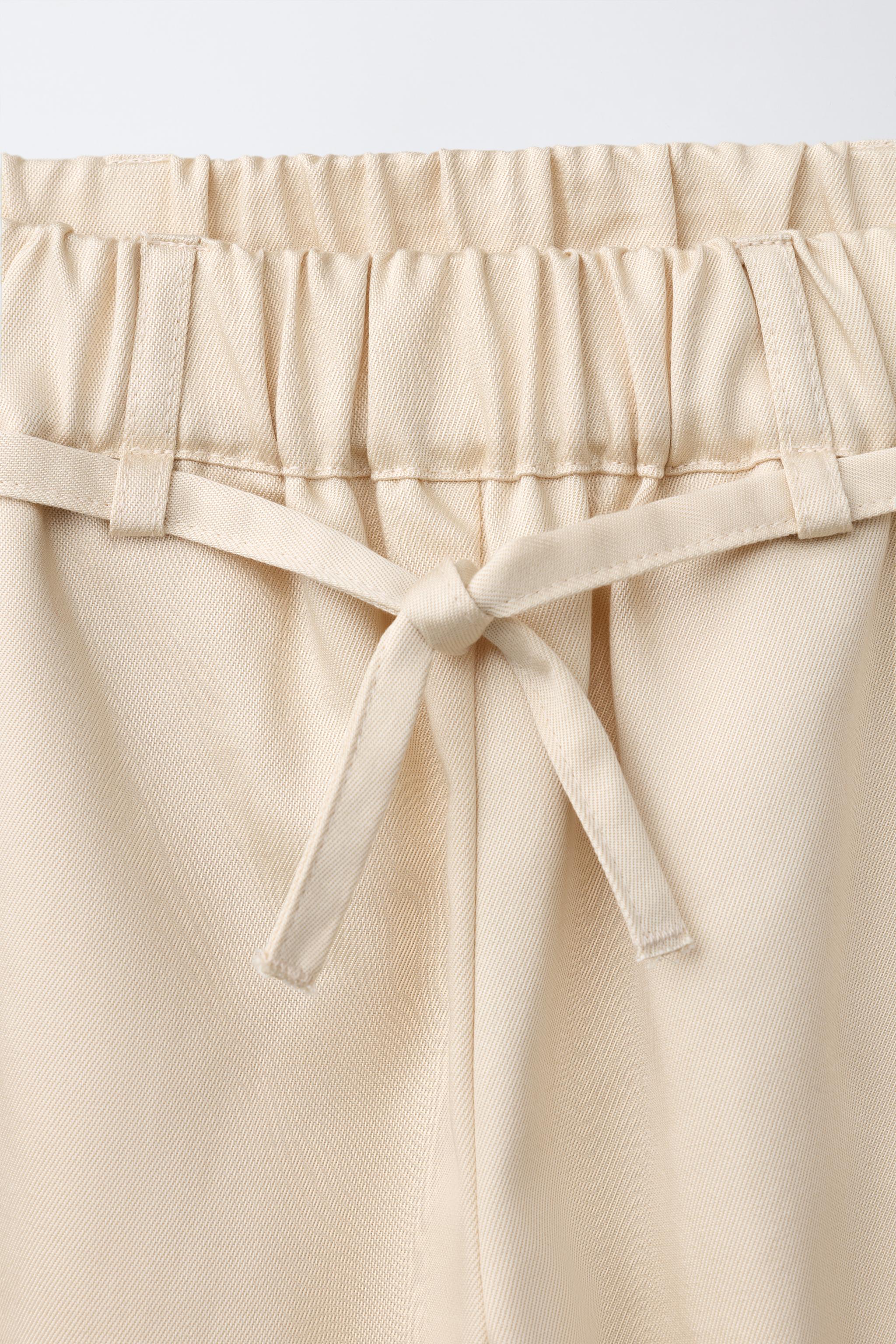 PANTALON BARREL À POCHES
