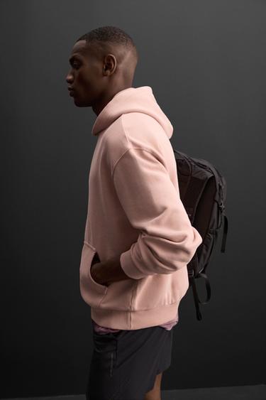 EMBROIDERED HOODIE - Pink by Zara - Image 4