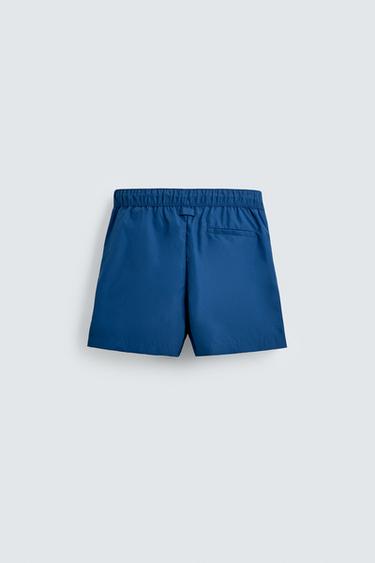 MAILLOT DE BAIN LONG - Bleu roi de Zara - Image 1