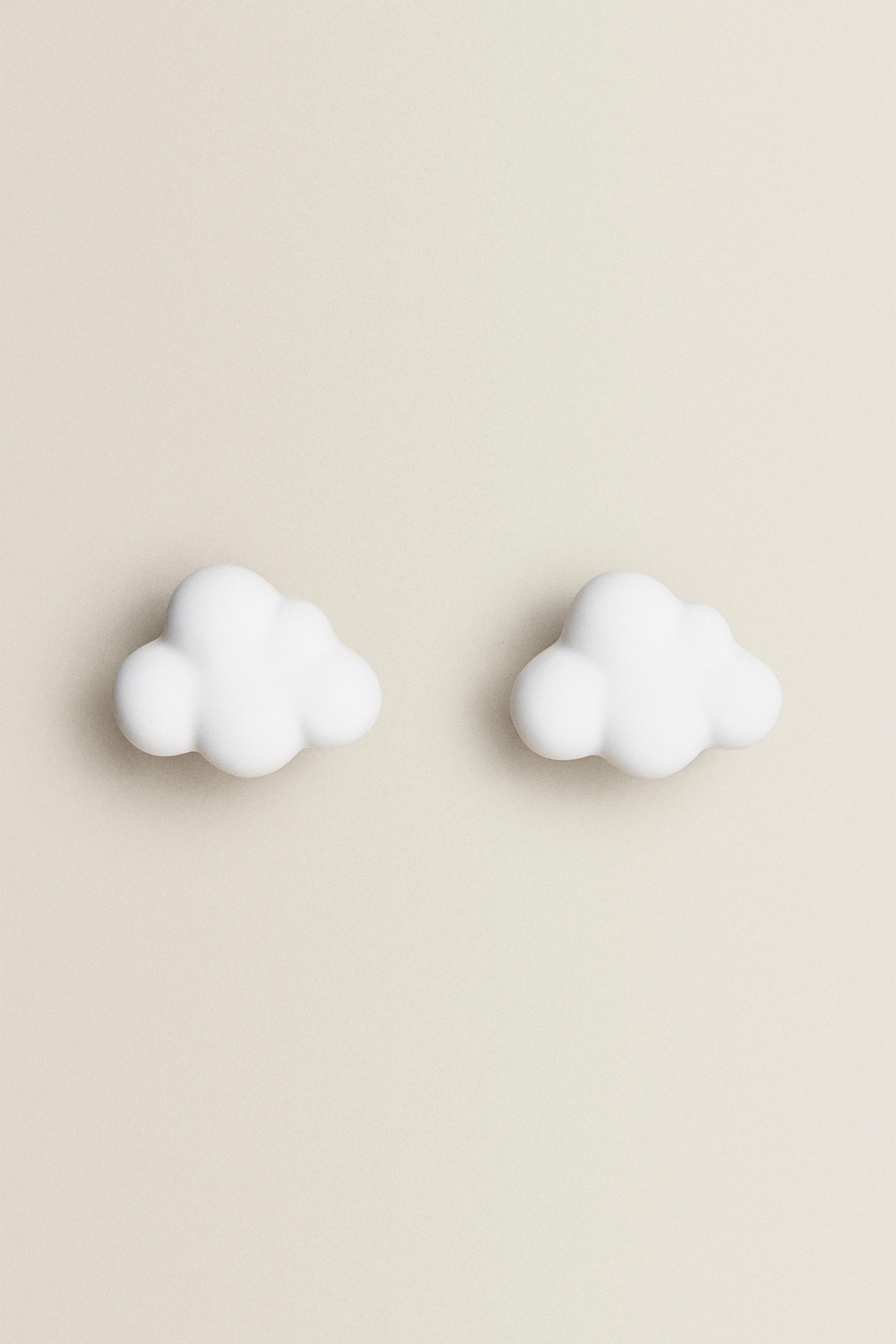 Zara KIDS’ CLOUD KNOBS (PACK OF 2)