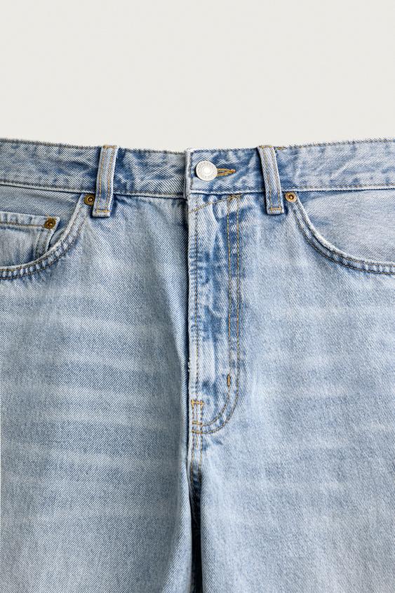 JEAN LOOSE FIT - Bleu moyen de Zara - Image 8