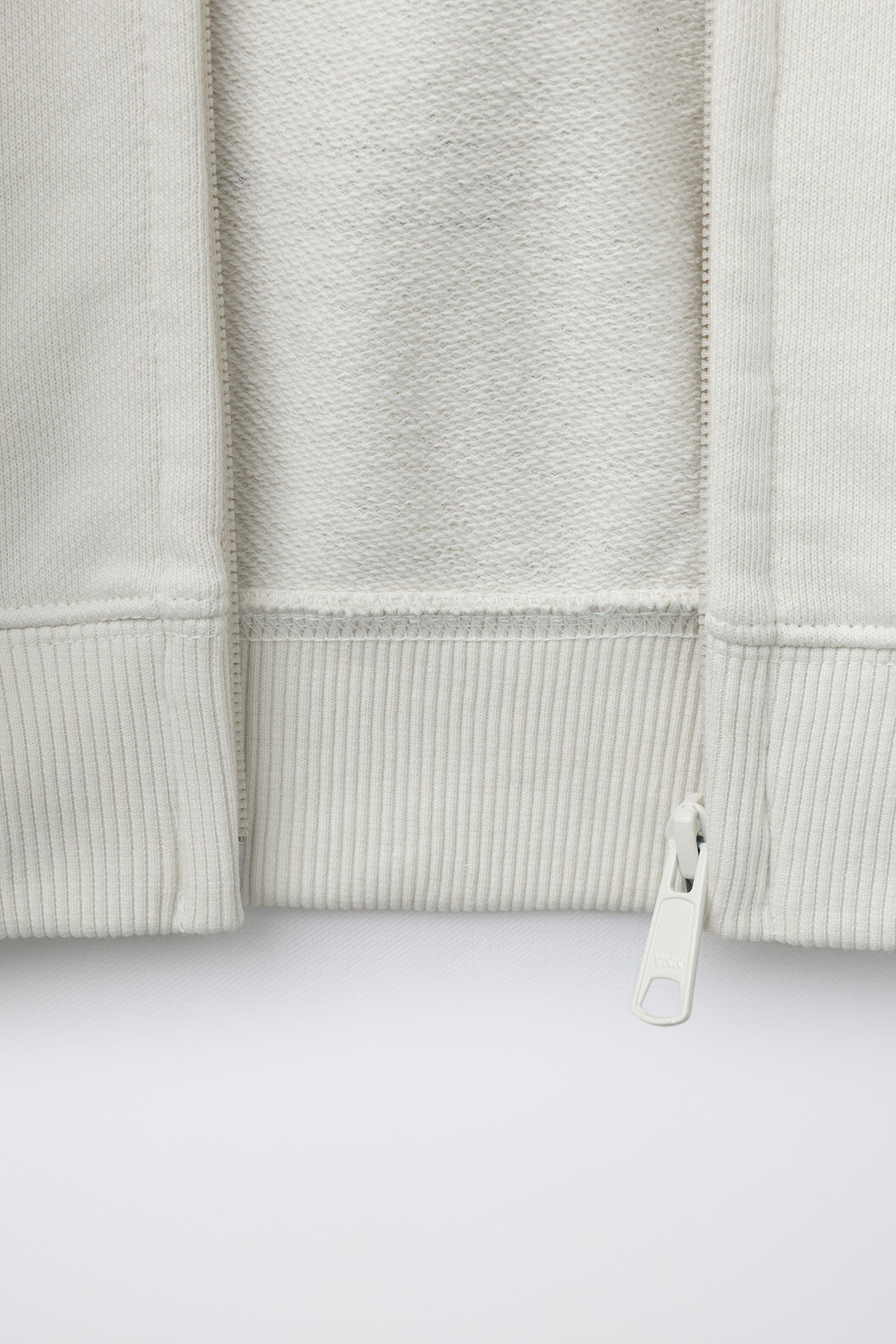 ZIP JOGGING SWEATSHIRT