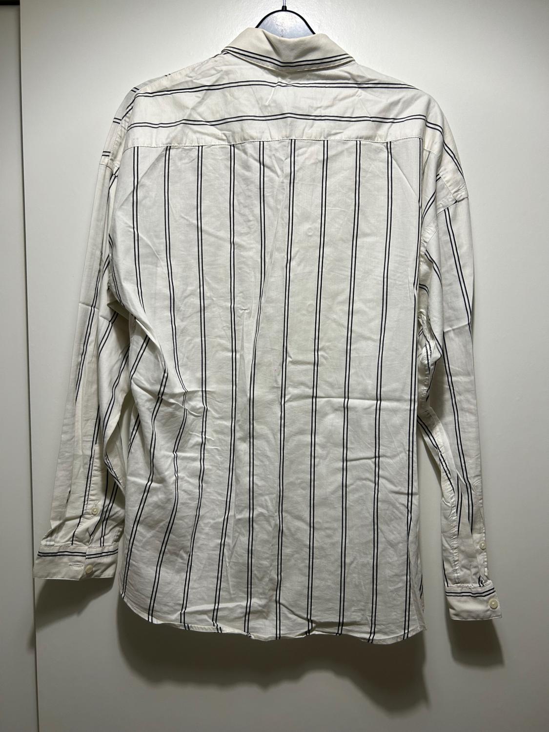CAMISA RELAXED FIT A RAYAS - Image 2