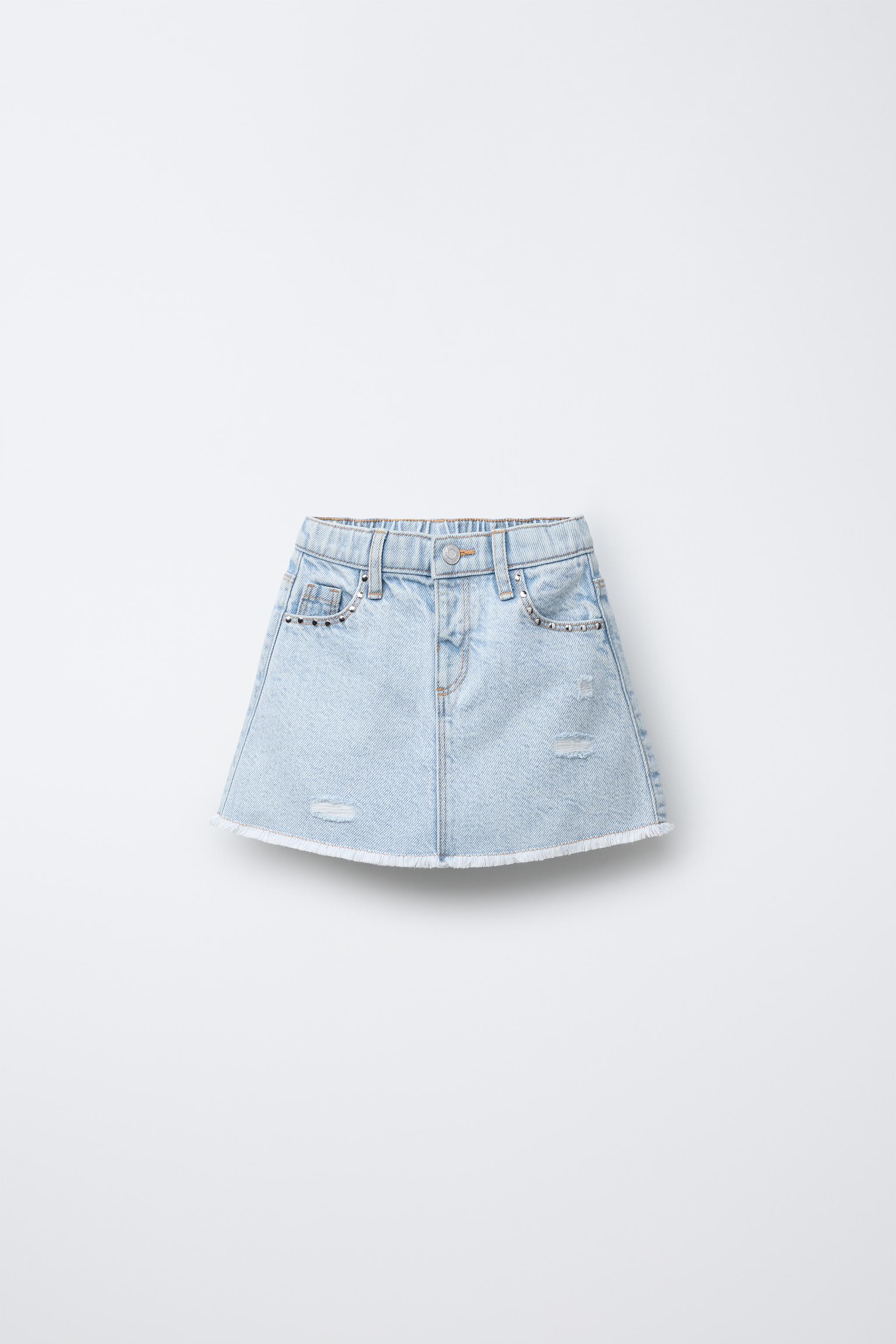 Stussy Women Denim Link Skirt blue