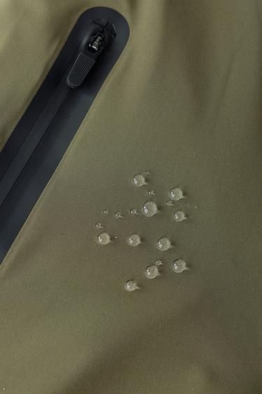 WATERPROOF AND WINDPROOF BIB TROUSERS WITH POCKETS RECCO® SYSTEM SKI COLLECTION - Khaki by Zara - Image 6