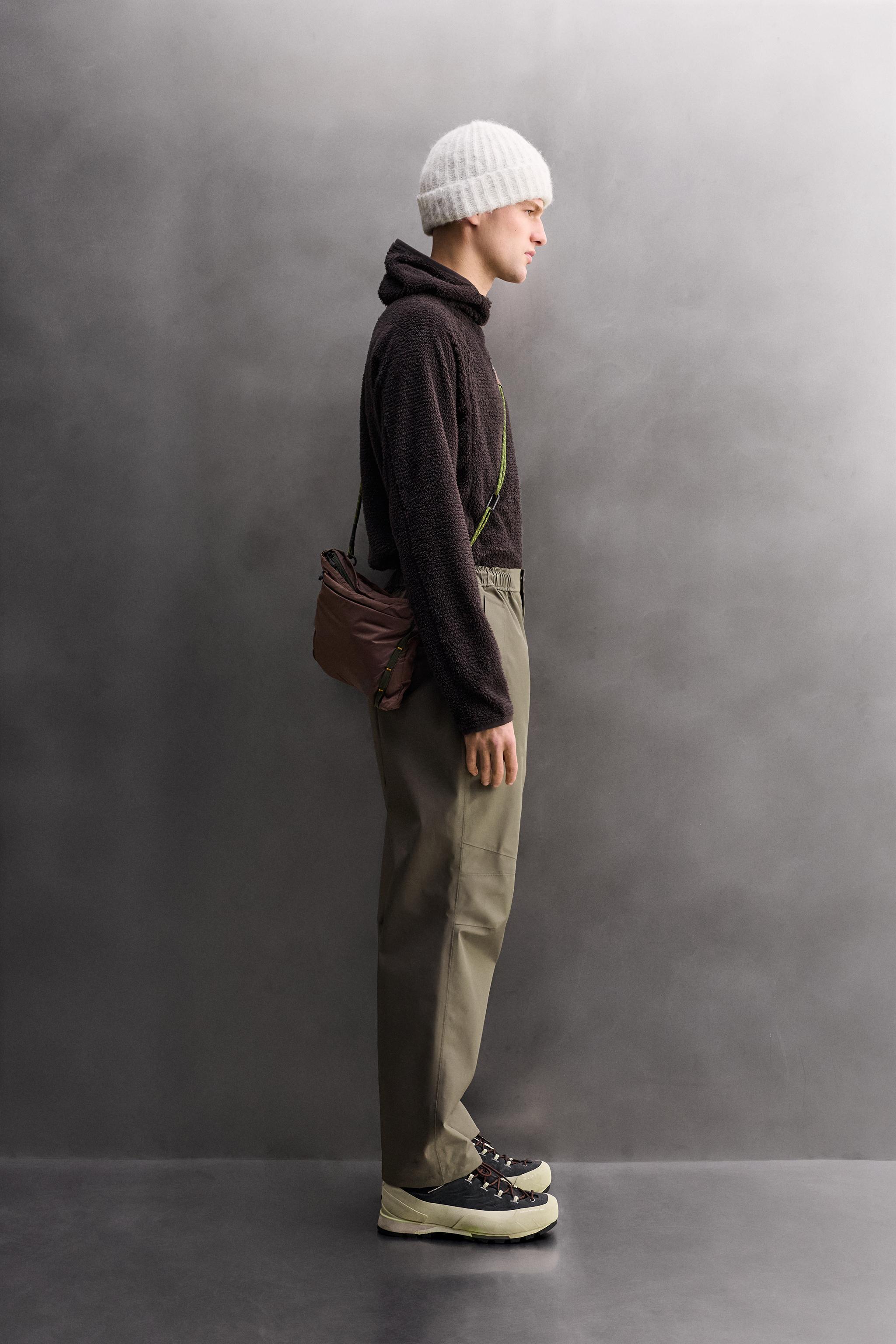 AARON LEVINE X ZARA SHELL TECHNICAL PANTS