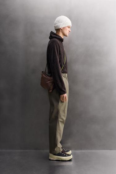 TECHNICAL SHELL TROUSERS AARON LEVINE X ZARA - Dark green by Zara - Image 3