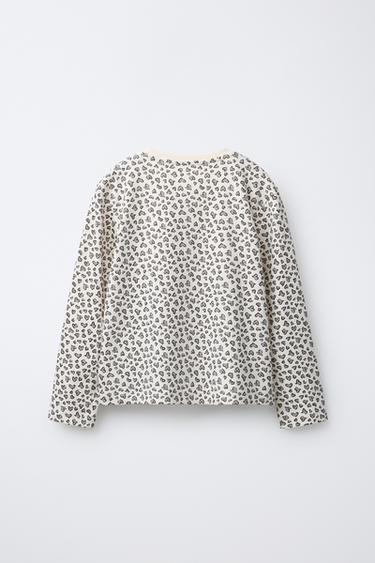 AGES 6-14 / ANIMAL PRINT PYJAMAS - Ecru by Zara - Image 2