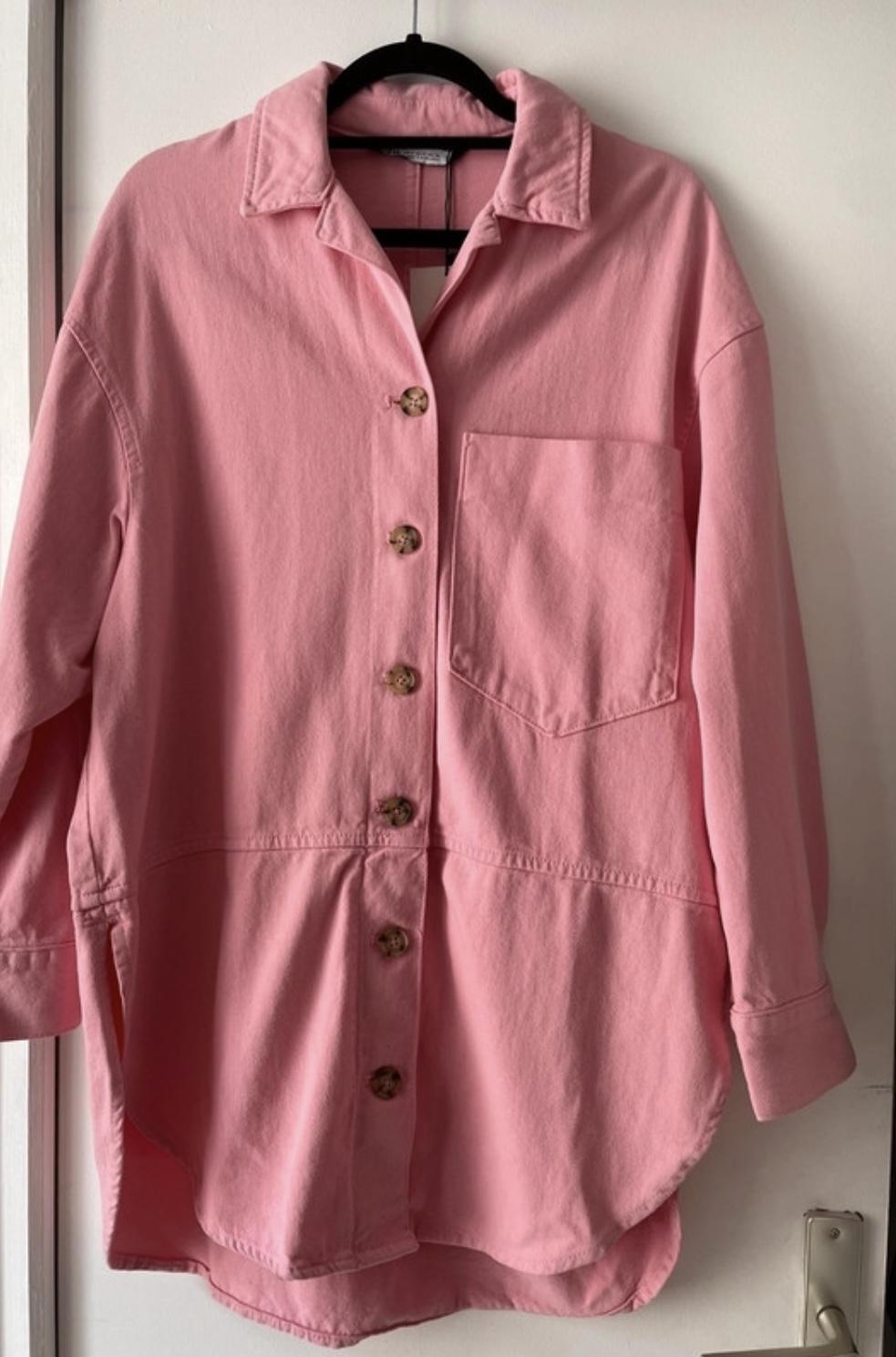 SURCHEMISE EN JEAN ROSE - Image 3
