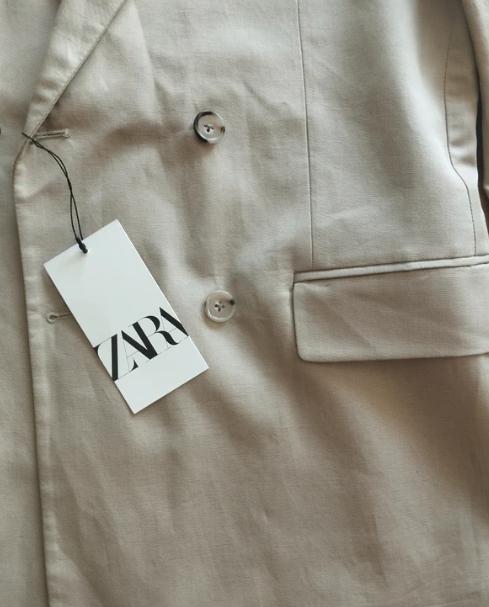 LINEN - COTTON SUIT BLAZER - Image 3