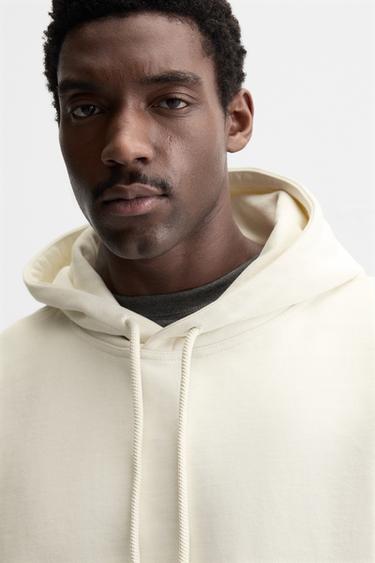 HEAVYWEIGHT HOODIE - Oyster-white by Zara - Image 5