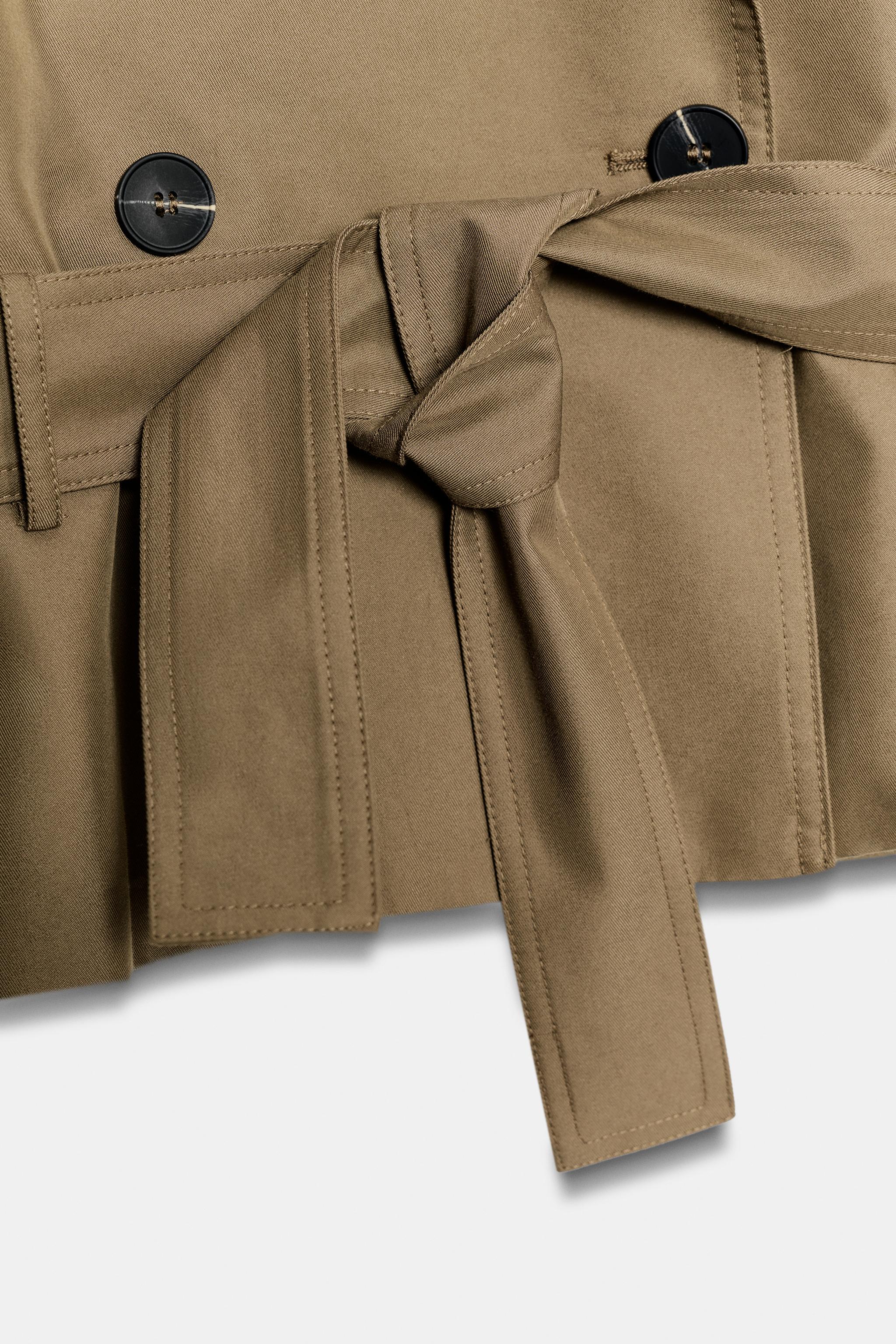 ベルト付きラップベスト - カーキ | ZARA Japan / 日本