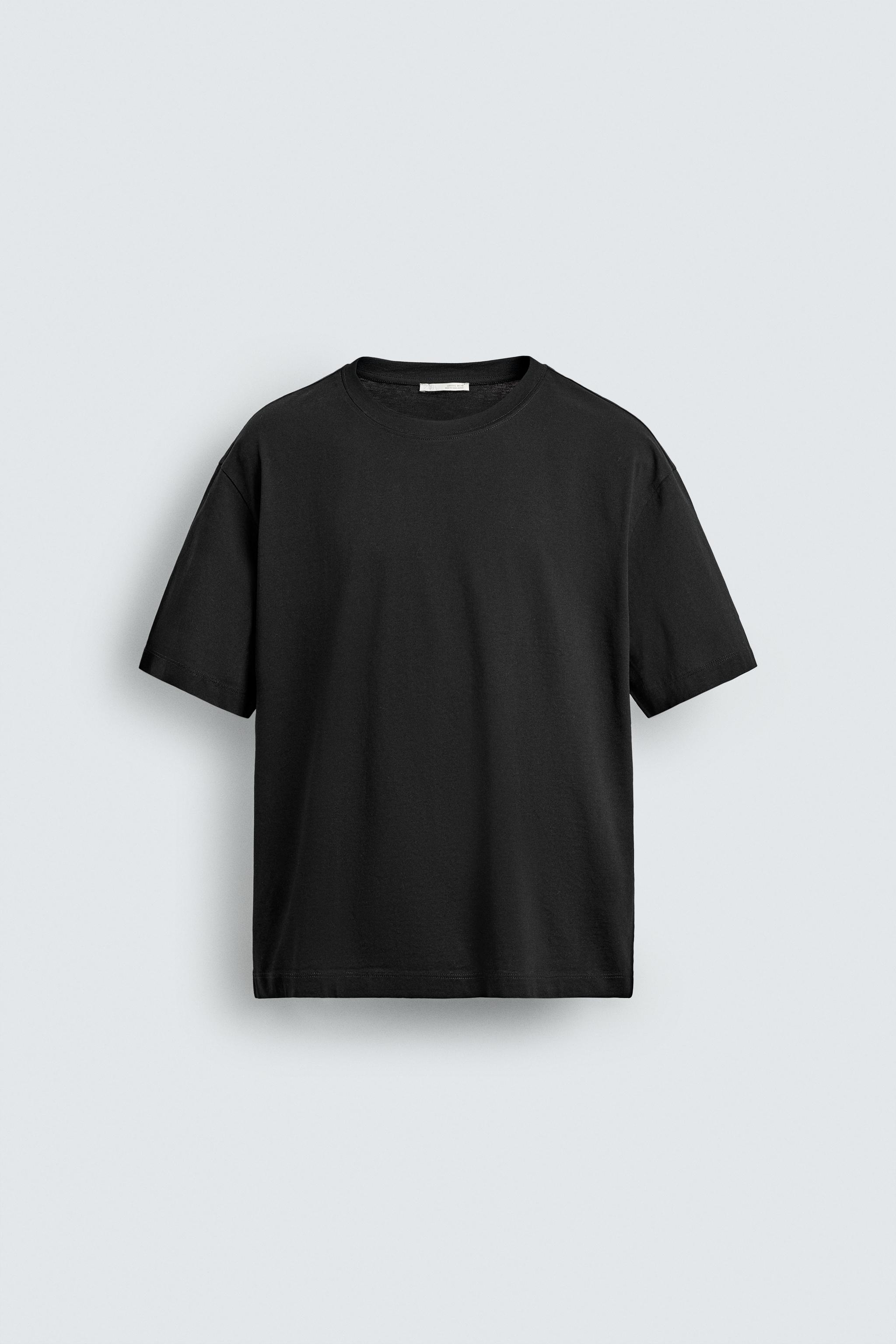 MERCERIZED FINISH CROPPED T-SHIRT - White | ZARA United States