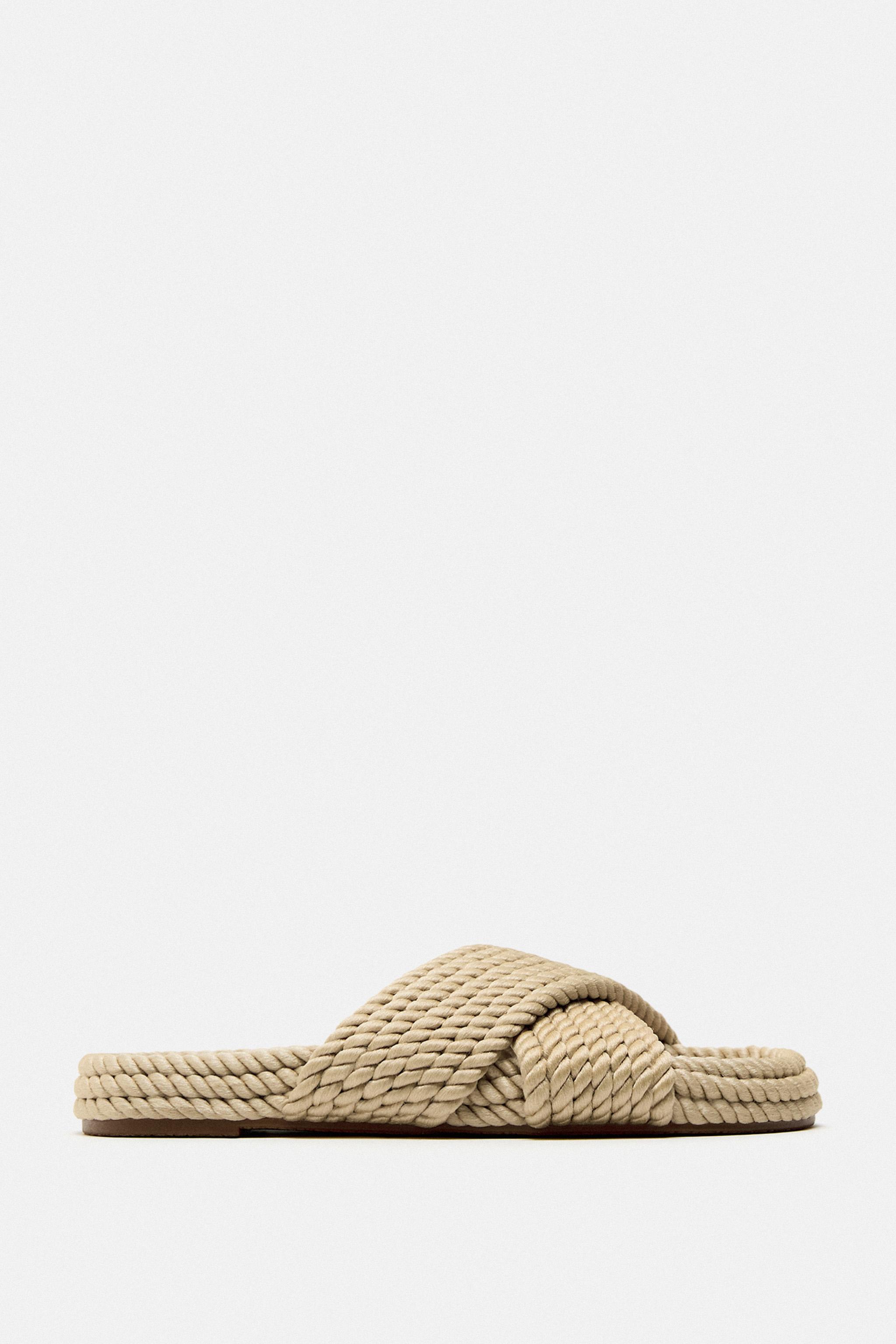 Rope sandals 2024 zara