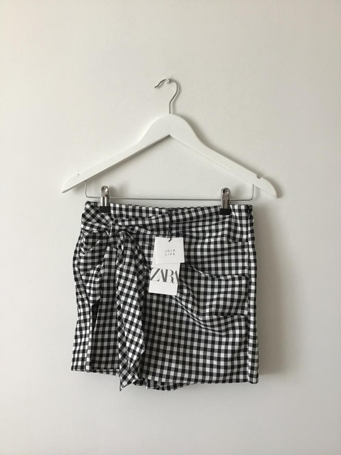 GINGHAM SKORT