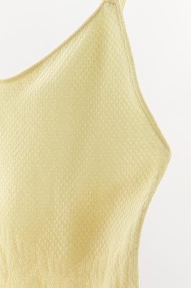 BODY BRETELLES SEAMLESS - Jaune de Zara - Image 4