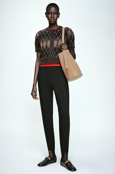 FUSEAU LEGGINGS - Black by Zara
