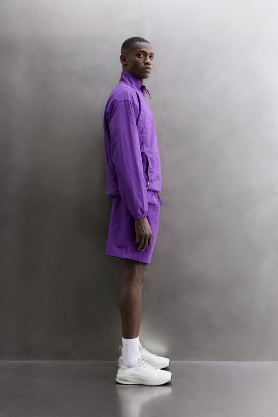 BLOUSON KANGOUROU TECHNIQUE - Violet de Zara - Image 3