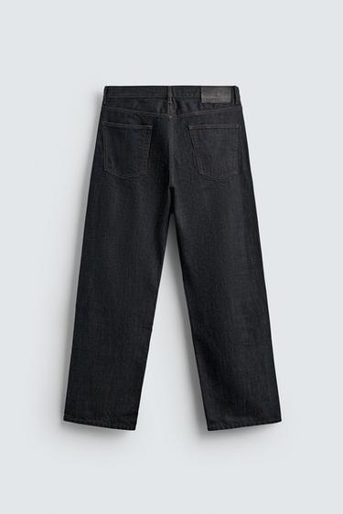 JEAN STRAIGHT FIT - Bleu marine de Zara - Image 7