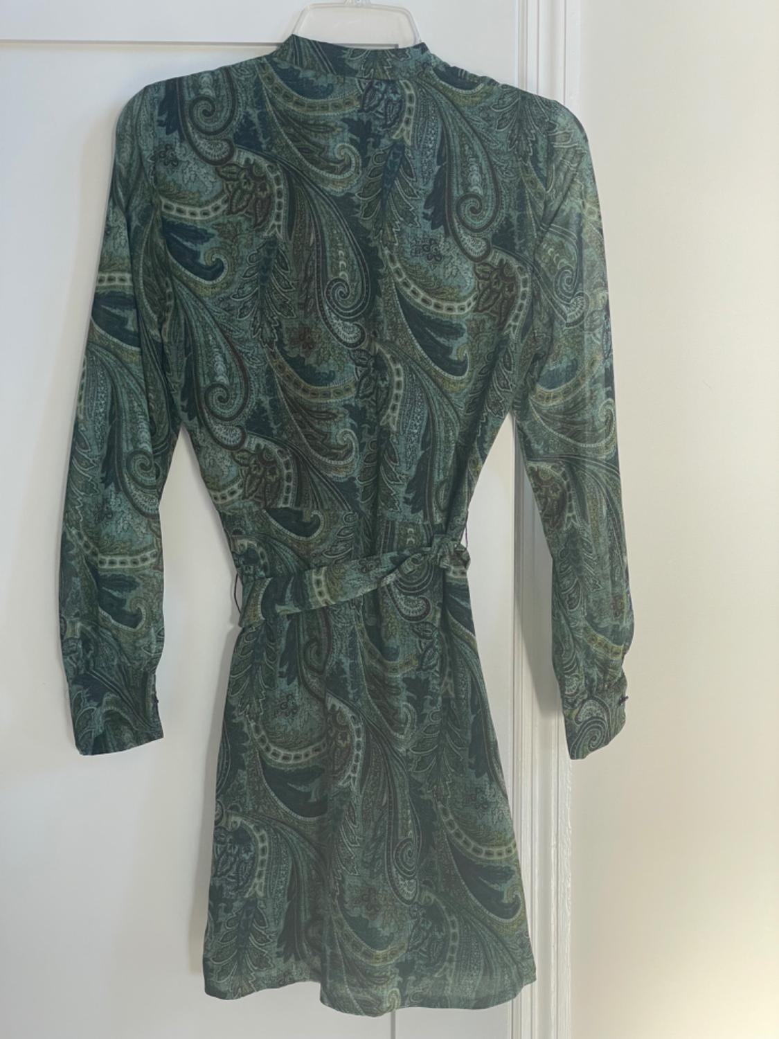 VESTIDO CAMISERO ESTAMPADO - Image 4