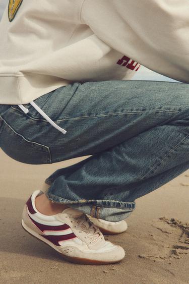 TRAINERS - Ecru White by Zara - Image 0