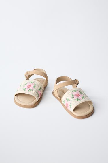 SANDALES CROCHET BAREFOOT - Multicolore de Zara - Image 4