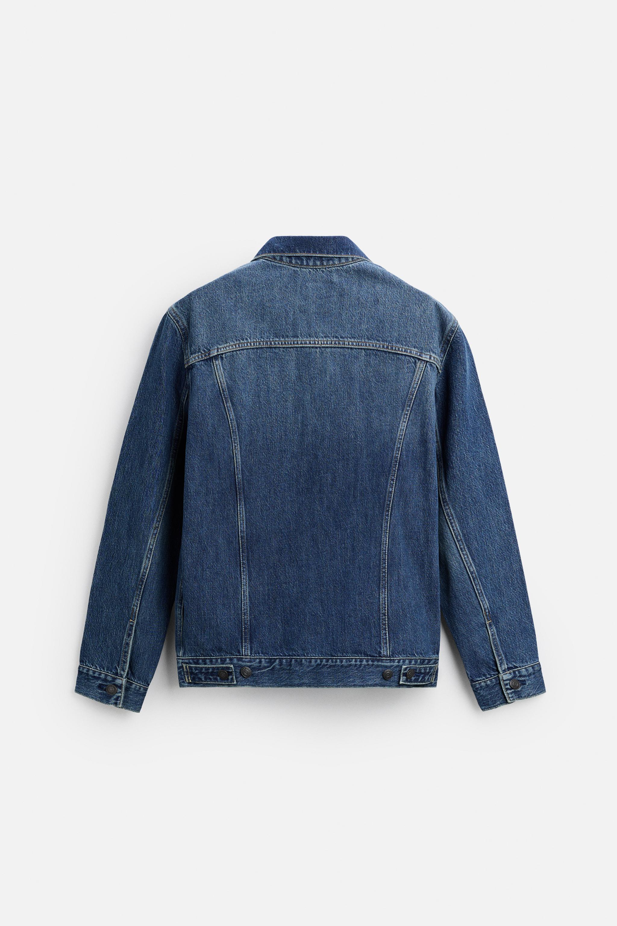 BASIC DENIM JACKET - Black | ZARA United States