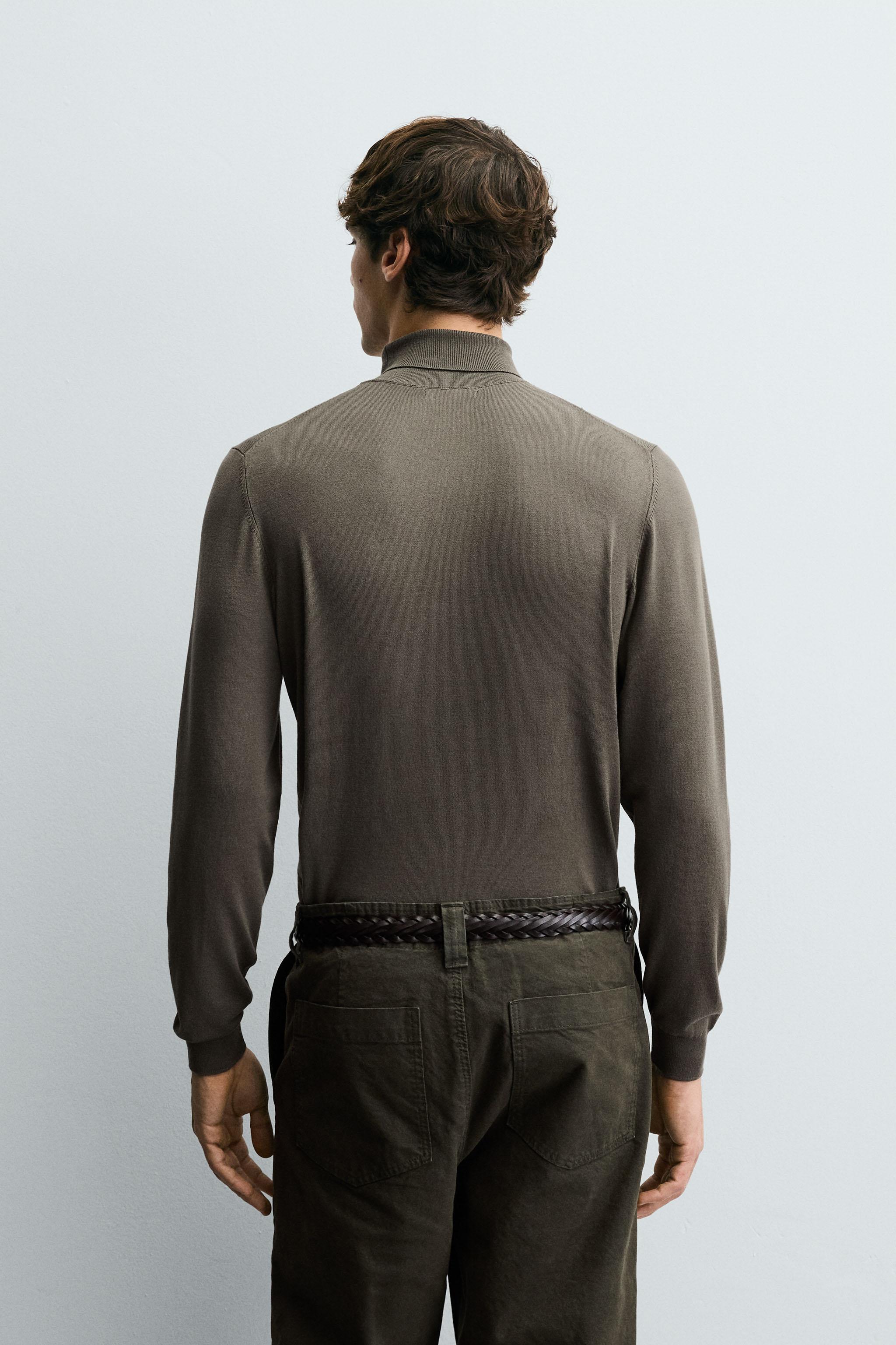 BASIC HIGH NECK SWEATER