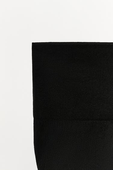 CULOTTE MI-HAUTE - Noir de Zara - Image 4