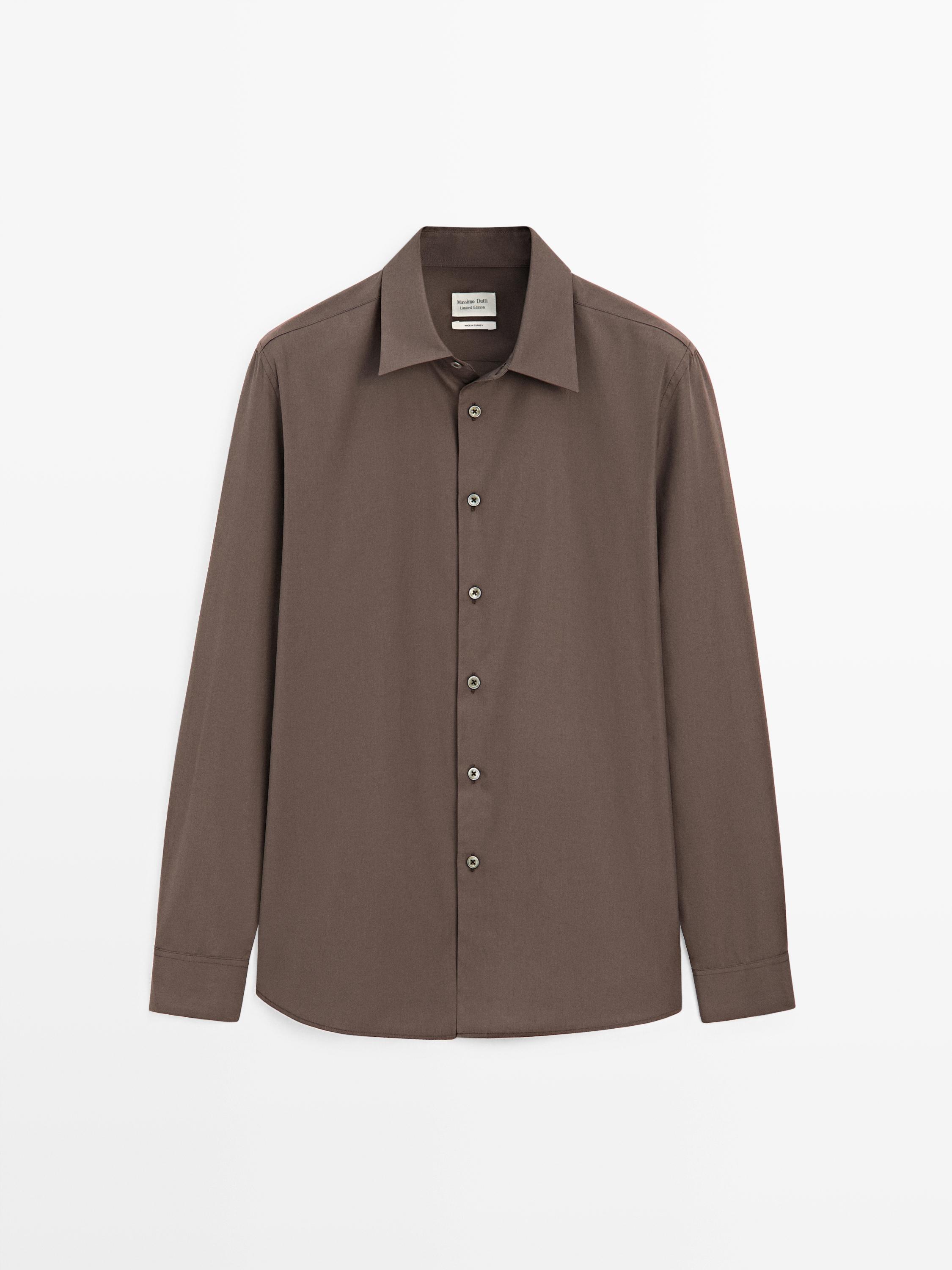 Relaxed fit 100% cotton shirt - LIMITED