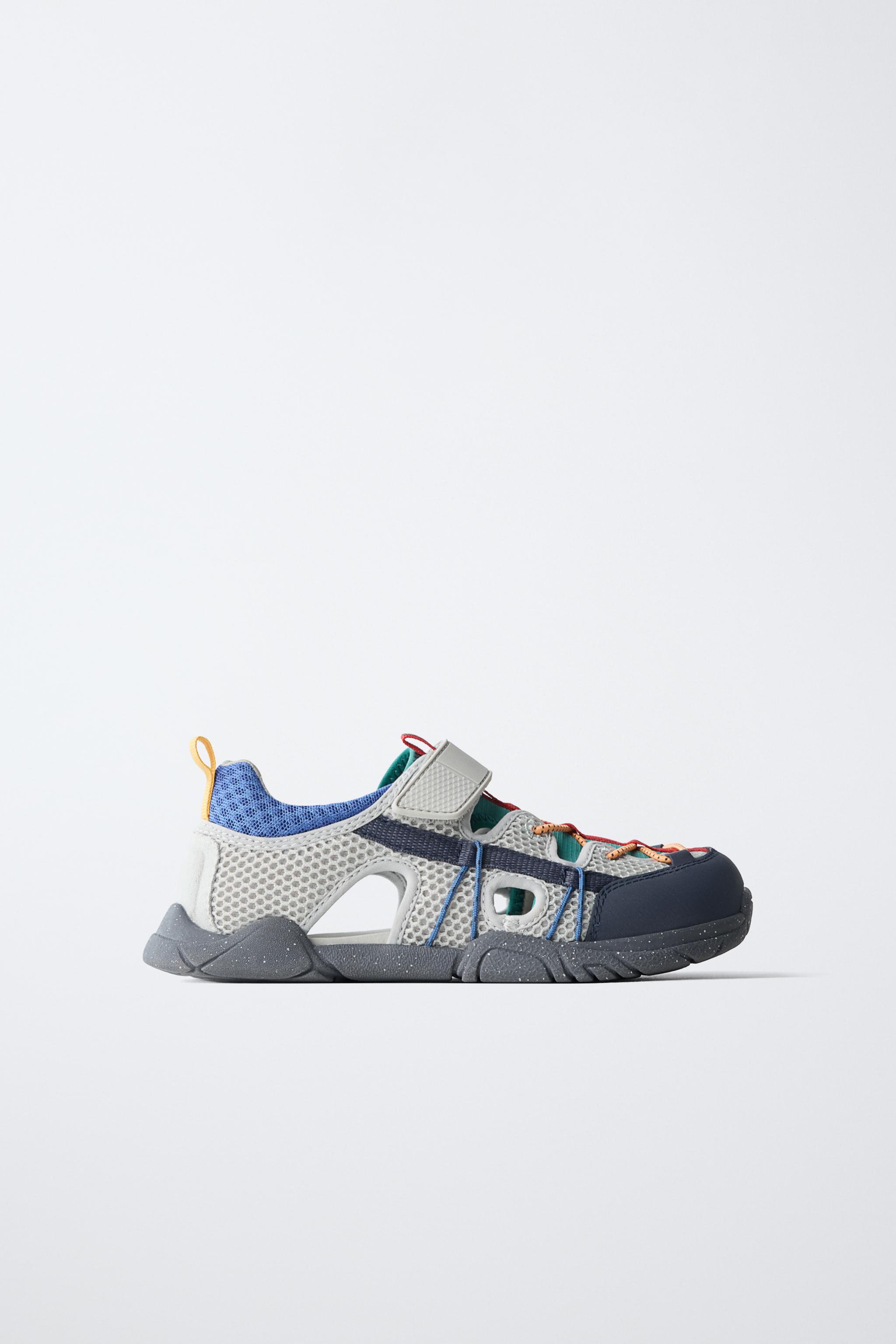 BAREFOOT SNEAKERS WITH CUTOUTS — Multi-color