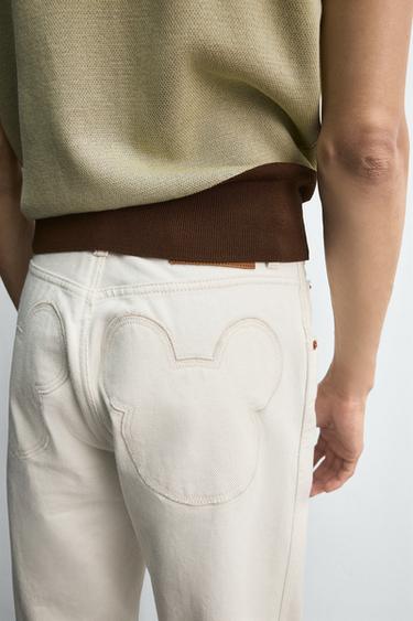 JEAN FLARE FIT HARRY LAMBERT FOR ZARA X DISNEY - Blanc cassé de Zara - Image 5