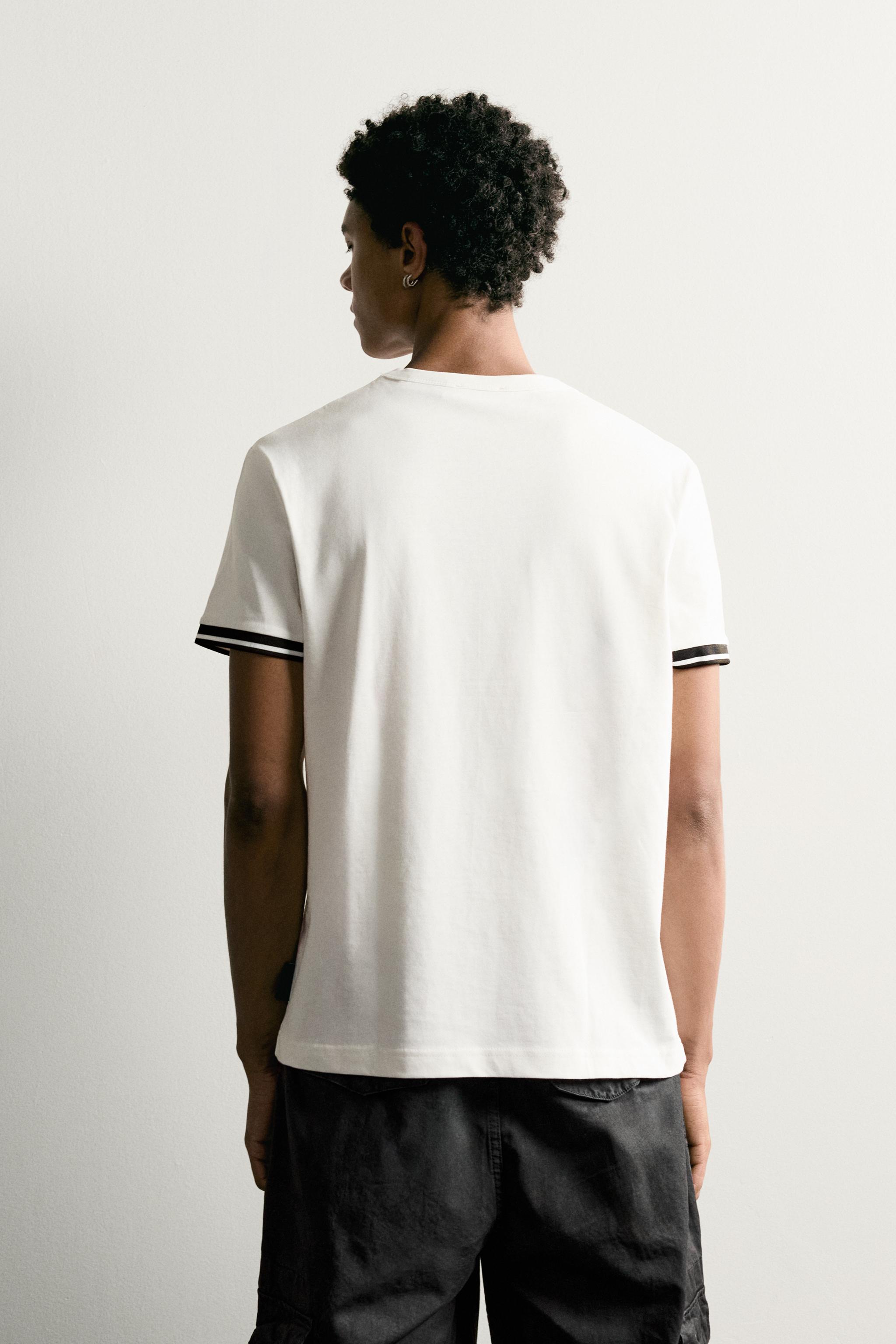 Zara KONTRAST İTALYA 90 FIFA DÜNYA KUPASI™ FIFA KLASİK T-SHIRT görsel 3