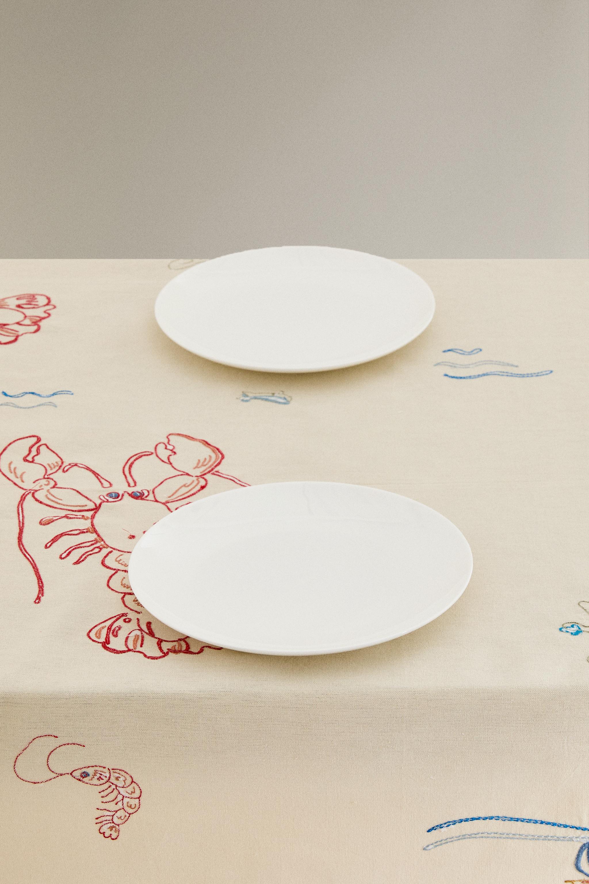 NAPPE BRODERIE LANGOUSTE