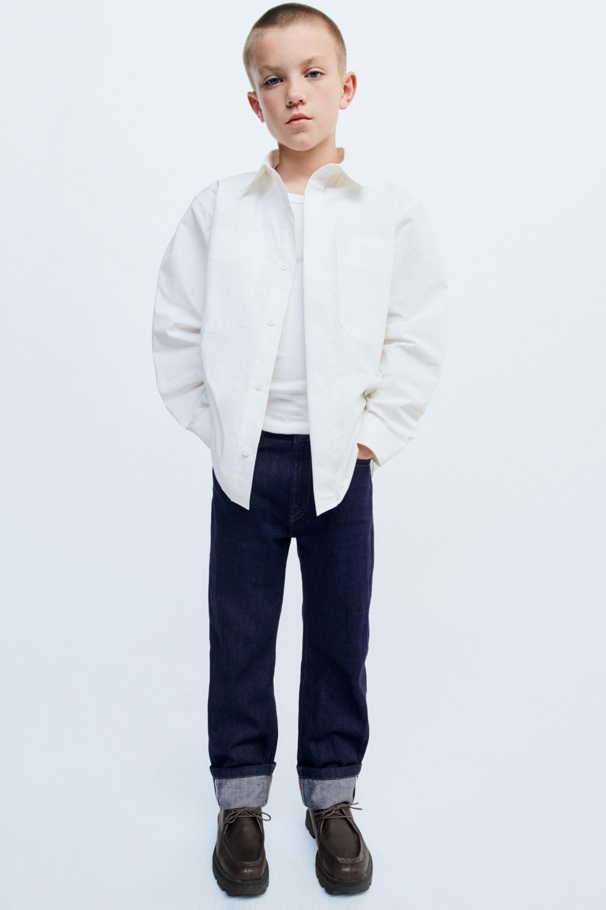 Zara camisa blanca cheap niño