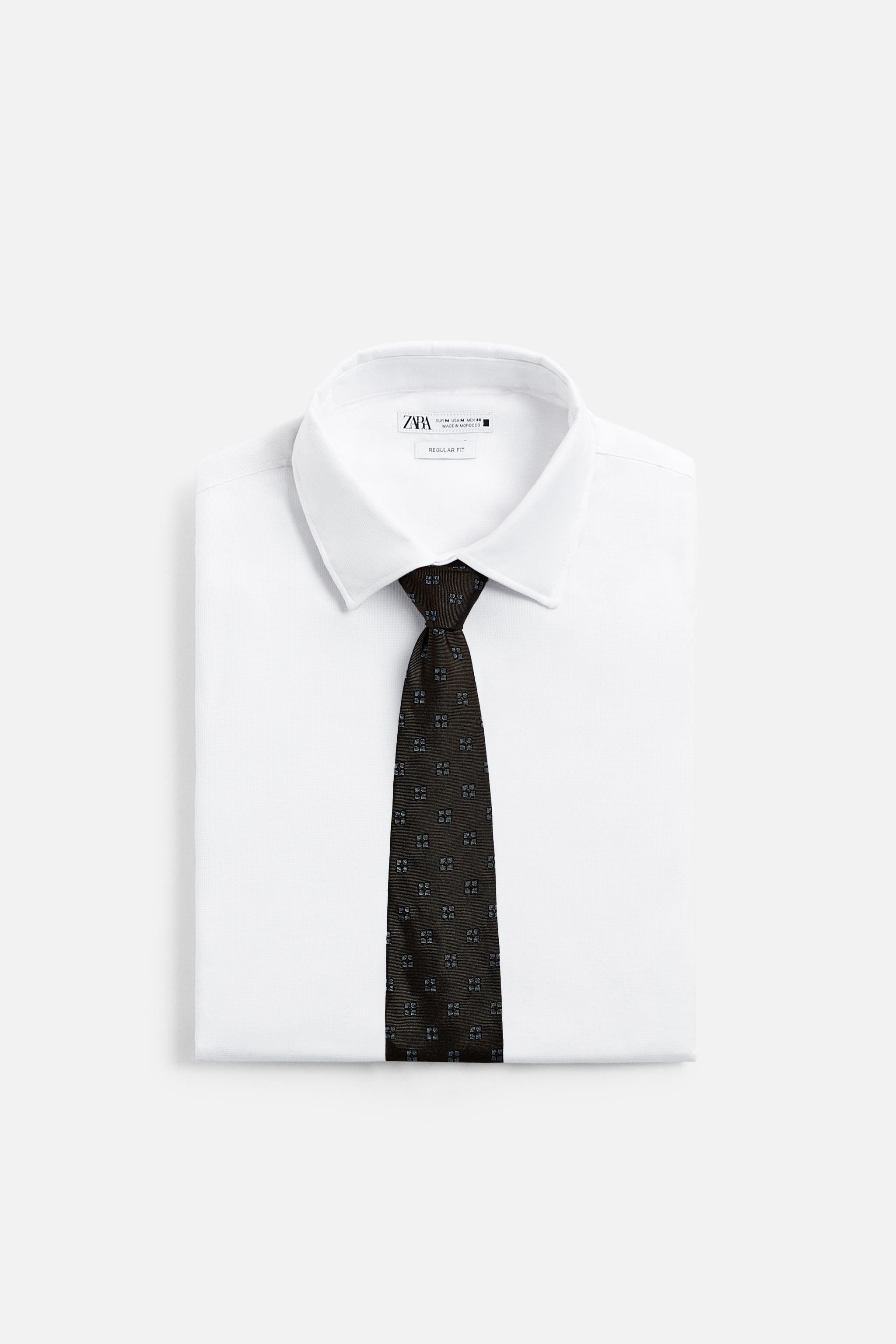 CRAVATE JACQUARD 100 % SOIE