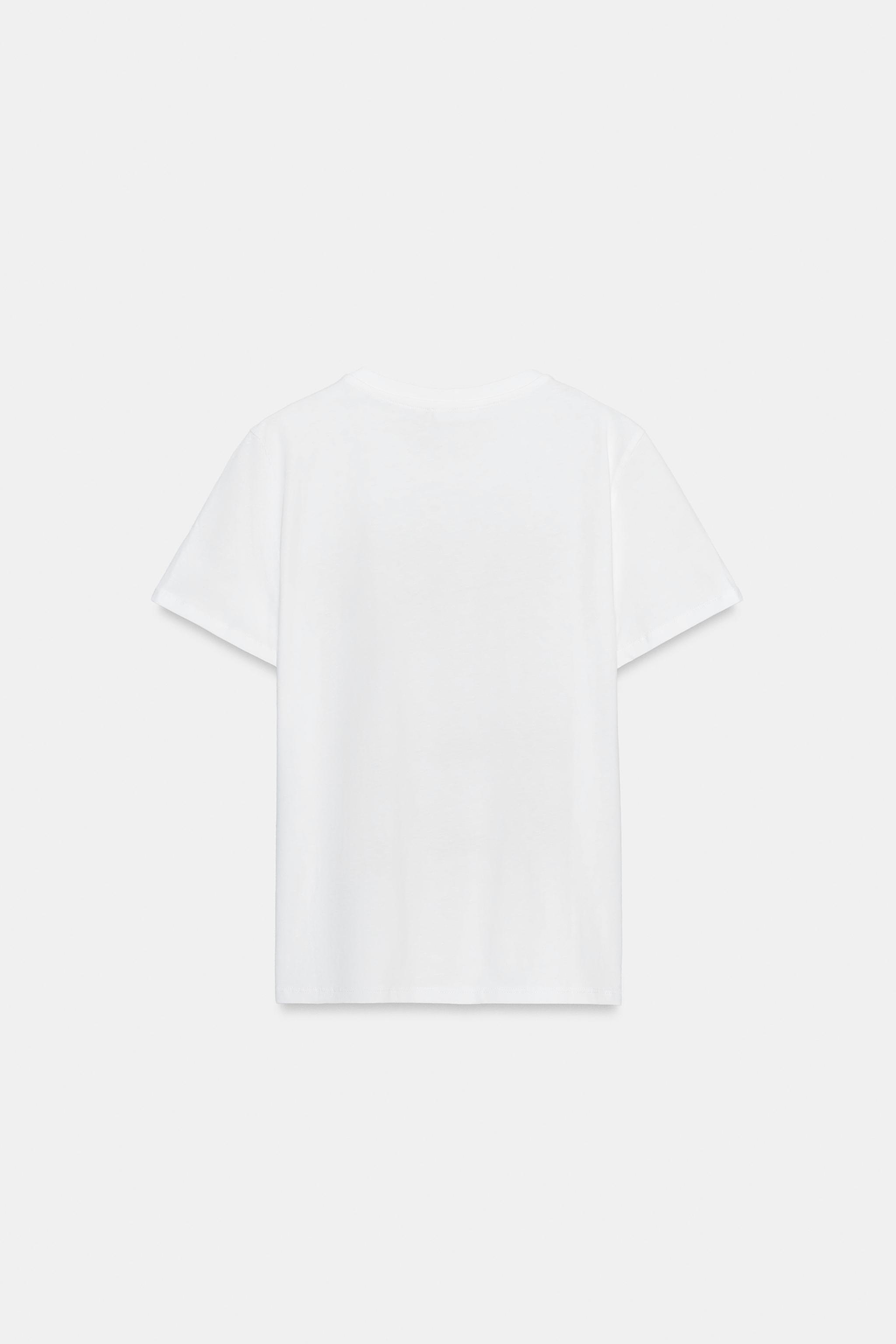 METALLIC SHORT SLEEVE T-SHIRT