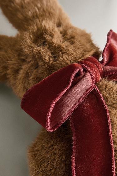 KIDS' X THE ANIMALS OBSERVATORY BUNNY SOFT TOY - Brown by Zara - Image 2