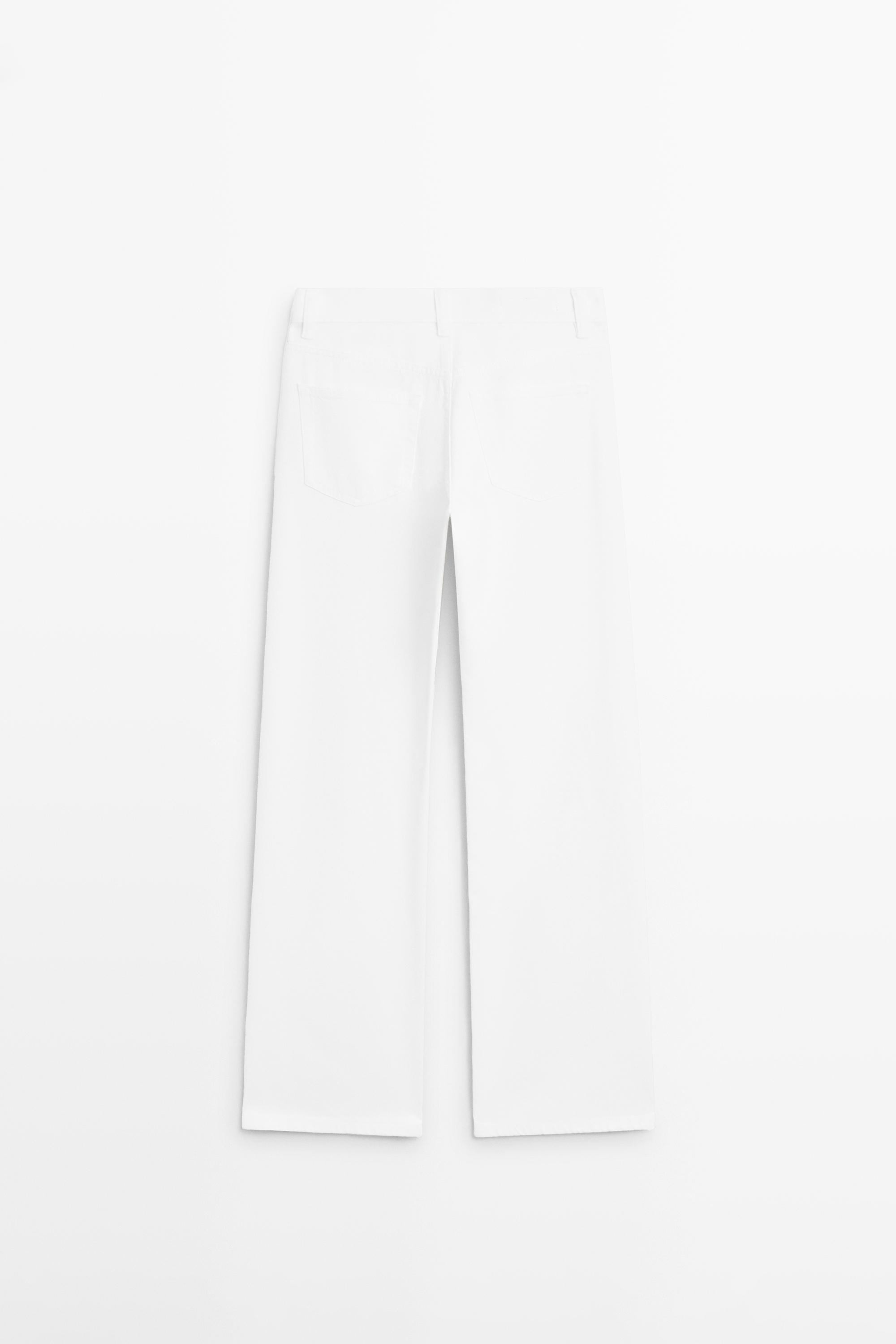 High-waist wide-leg jeans