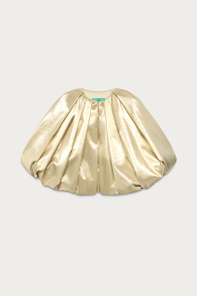 MARISA BERENSON X ZARA VOLUMINOUS JACKET