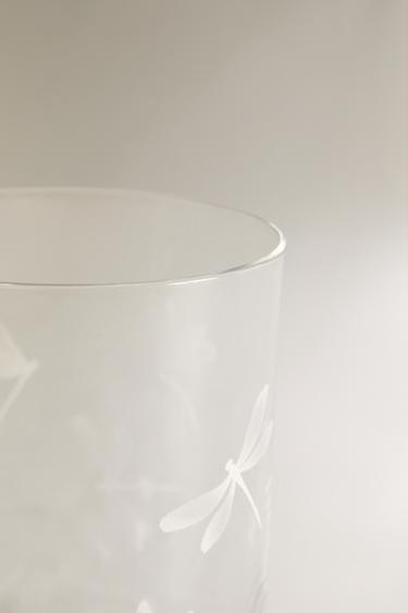 DRAGONFLY TRANSFER TUMBLER - White by Zara - Image 4