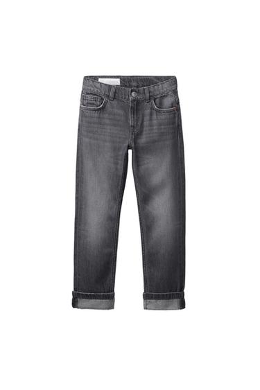 جينز سترايت - رمادي وسط by Zara