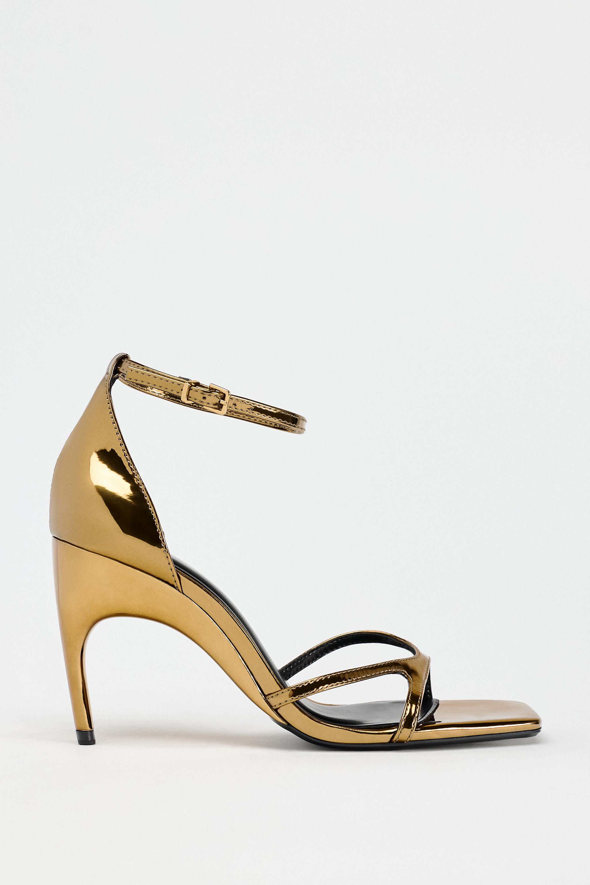 Women s Gold Shoes ZARA Canada