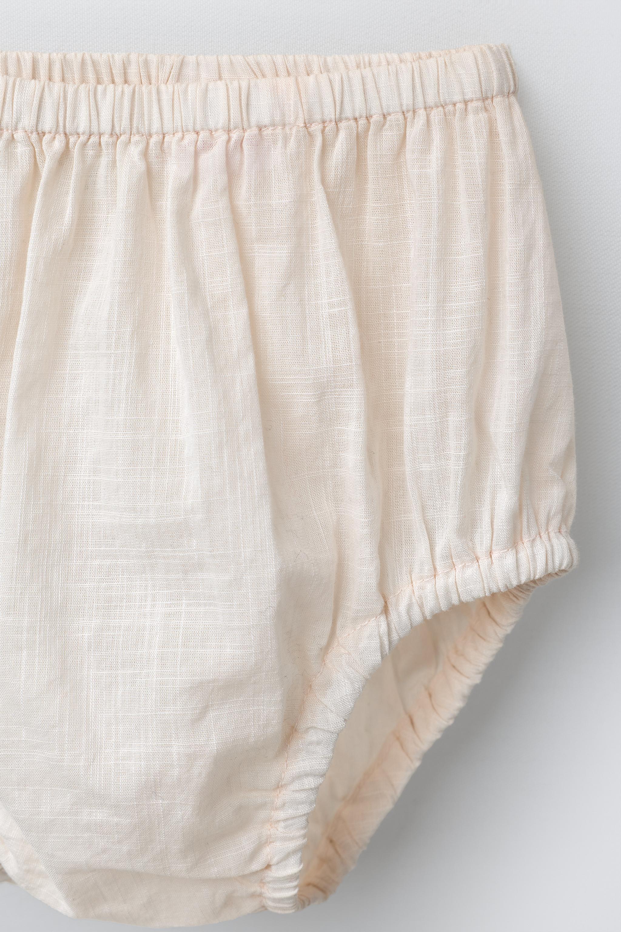 ROBE ET CULOTTE BRODÉES
