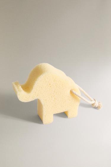 ÉPONGE ENFANT ÉLÉPHANT - Beige clair de Zara - Image 1