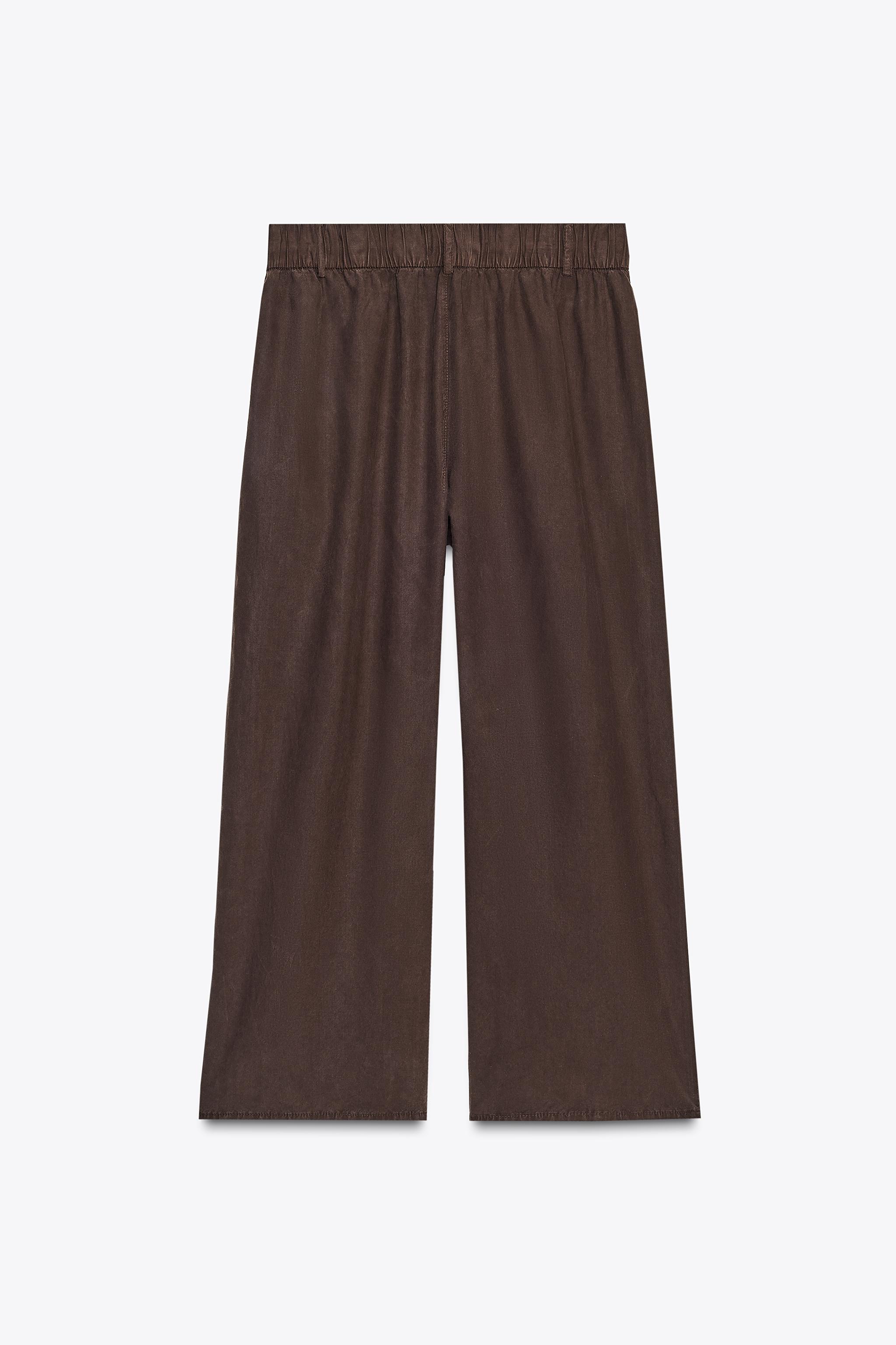 FLOWY CROP PANTS