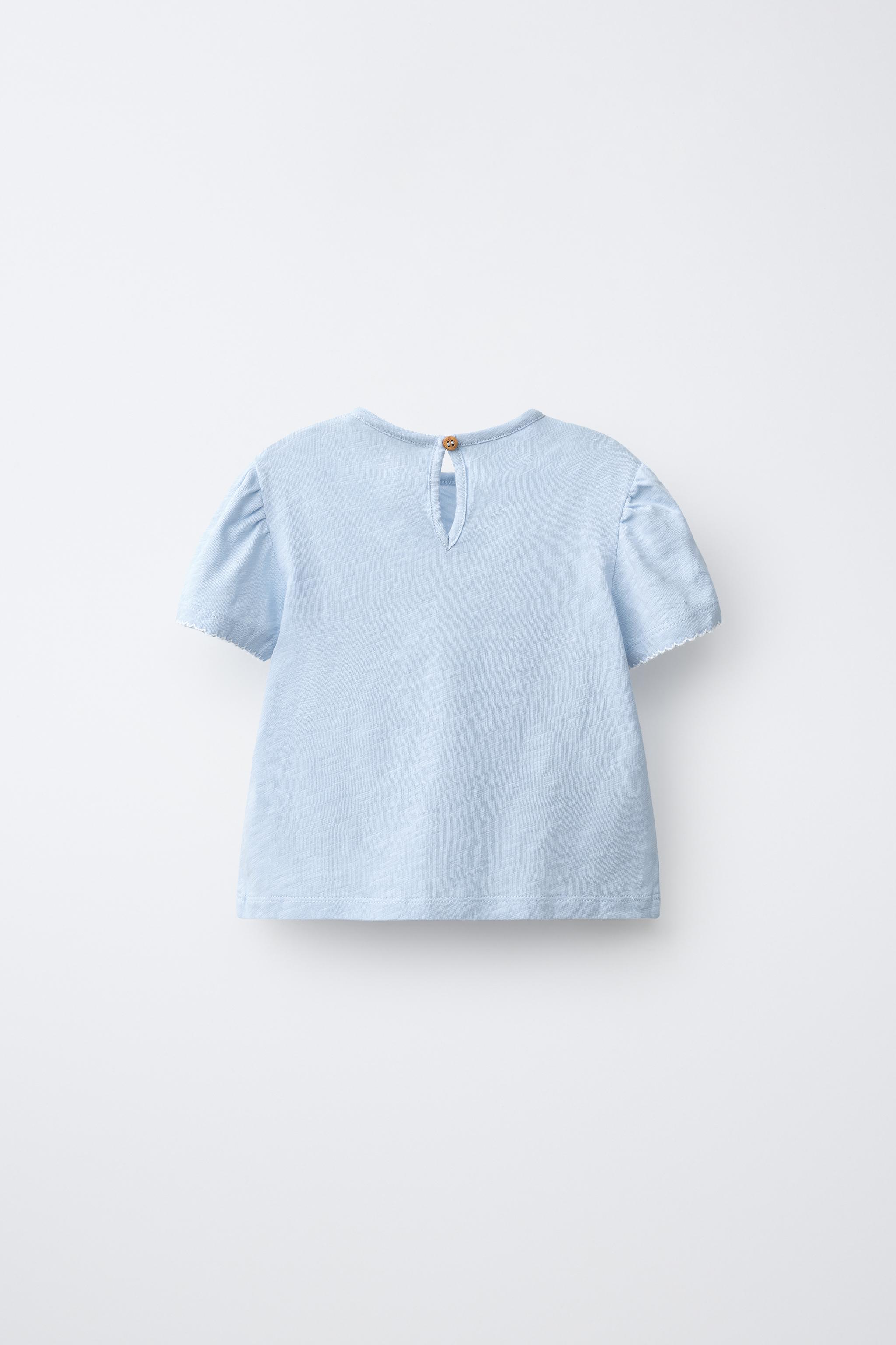 FLORAL EMBROIDERED T-SHIRT