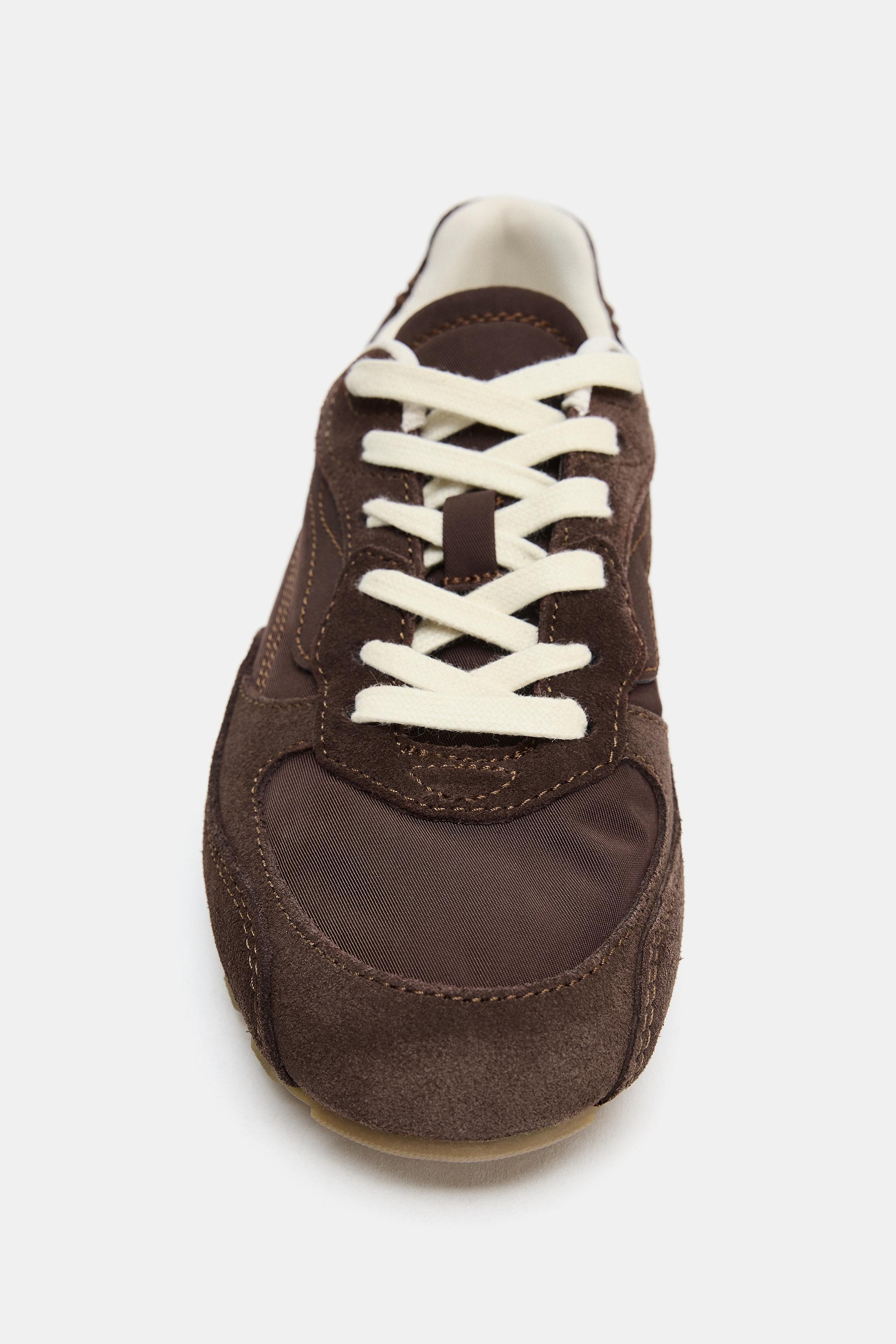 Женские кроссовки Zara COMBINED SNEAKERS — фото 4