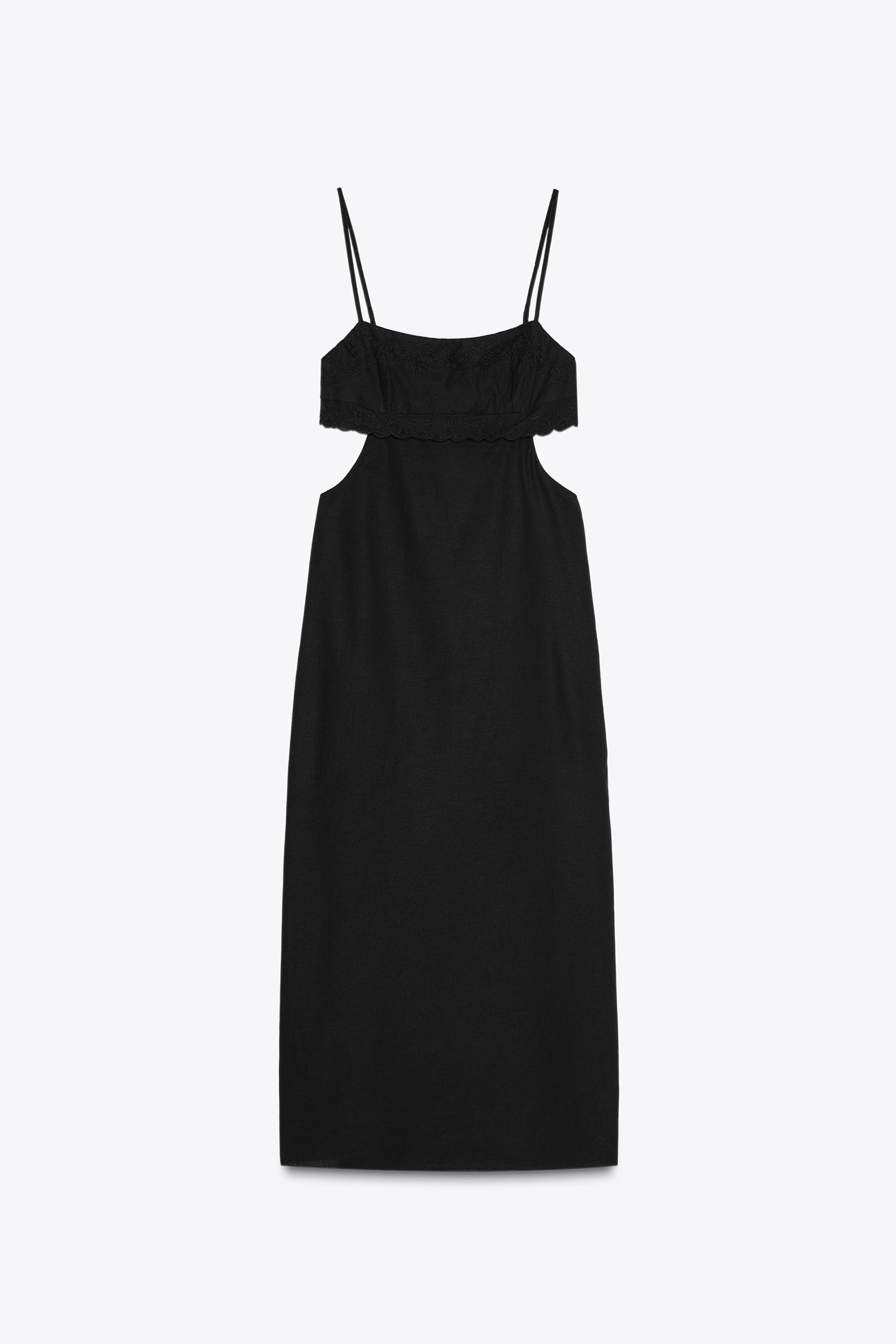 ROBE BRODÉE AJOURÉE